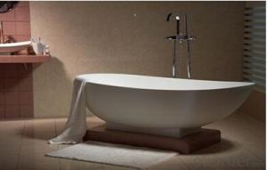 Itlian Solid Surface Bathroom Bathtub PB1003