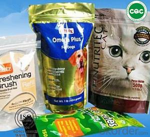 Pastic bag printing pet food package printed bags