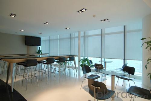 Roller Blinds for Indoor Sunshade such as Office and Meeting Rooms System 1