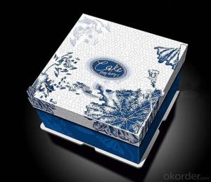 beautiful cheese cake box food package in China System 1