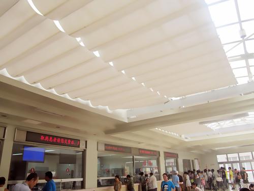 FCS Folding Skylight Blinds for Sunshade Project System 1