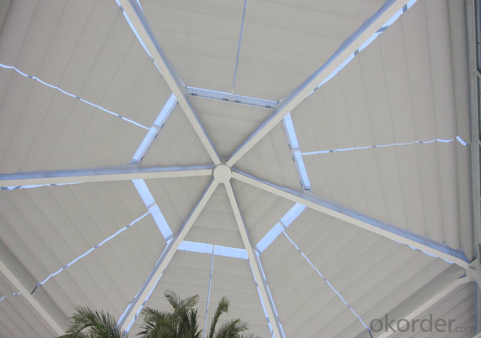 FCS Folding Skylight Blinds System for Indoor Sunshade