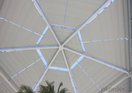 FTS Folding Roof Skylight for Sunshade Project System 1