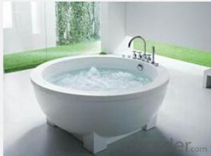 Besma acrylic bathroom tubs round shape B-7303