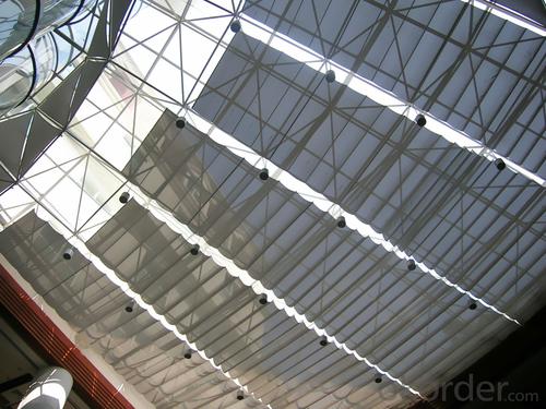 FCS Folding Skylight Blinds System for Indoor Sunshade System 1