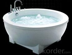 Besma acrylic bathroom tubs round shape B-7303 System 1