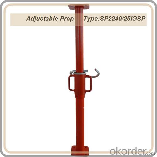 Export Adjustable Props /painted surface steel prop/ red color prop 2.2-4M System 1