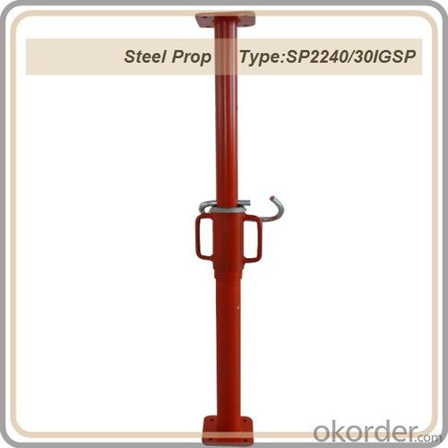 Export Steel Props/red color prop 2.2-4M/thickness 3.0mm System 1