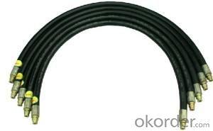 High Pressure Wire Braided Rubber Hose En856 4sp System 1