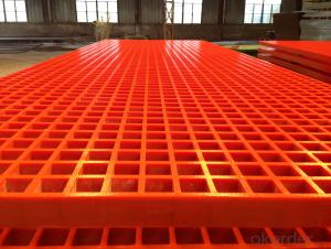 FRP grating for pollution discharge construcation