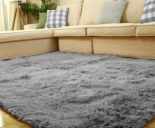 Carpet Non-Slip Microfiber shaggy Floor Carpet System 1