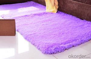 Carpet Anti-slip PVC Polyester Memory Foam Bathroom Carpets and Rugs
