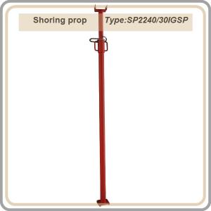 Shoring prop / telescopic steel prop / red color prop 2.2-4M