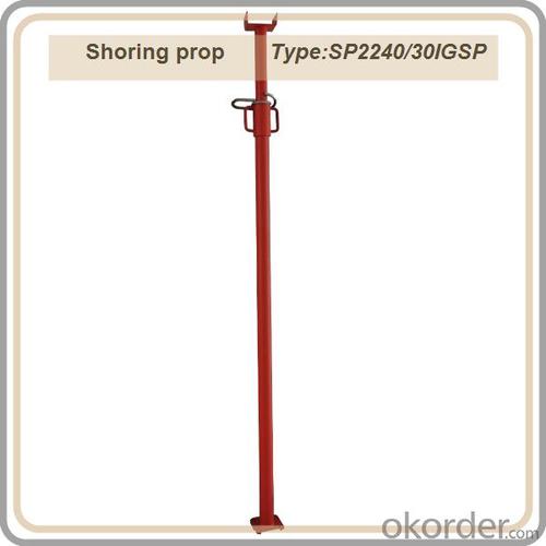 Shoring prop / telescopic steel prop / red color prop 2.2-4M System 1