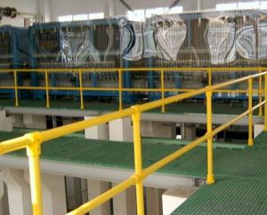FRP molded grating insulation and anti-corrosion System 1