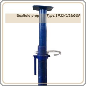 Export Scaffold props / telescopic steel prop / blue color prop 2.2-4M/thickness 2.5mm