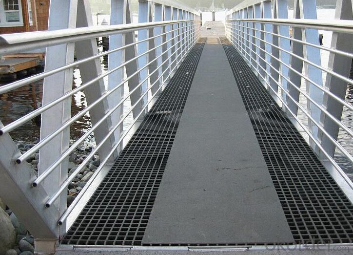 Non-skid FRP grating aimpact resistance 2015