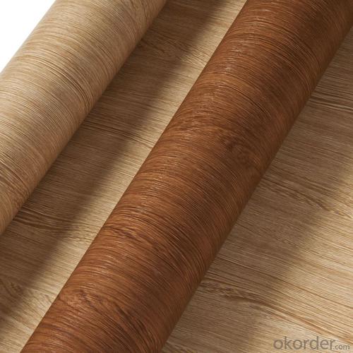 Plastic Sheets PVC Wood Grain Decorative and Matte Surface Film HAJ004GH System 1