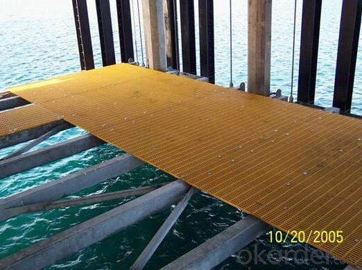 Non-skid FRP grating aimpact resistance 2015