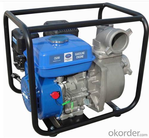 Gasoline water pump，Air-cooled,4-stroke,Gasoline engine System 1