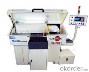 "Auto-Cut" CNC Carbide Cut-Off Machine automatically cuts carbide rod System 1