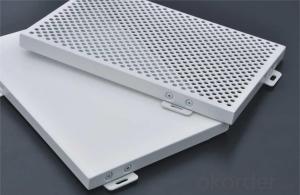Perforated Aluminum Cladding panel,good performace System 1