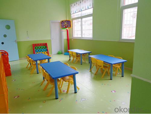 Public place decorative pvc flooring for children System 1