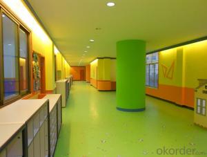 solid color pvc flooring for children / Pure Color Cmmercial Vinyl Flooring