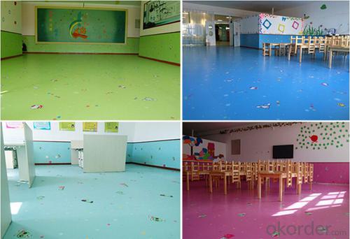 high quality marble pvc floor tile/pvc flooring for children System 1