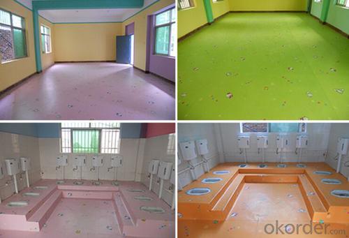 waterproof 4mm pvc flooring for children System 1