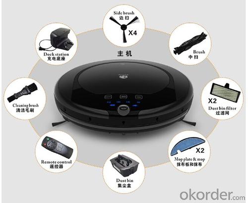 Multifunctional  Intelligent Robot Vacuum Cleaner System 1