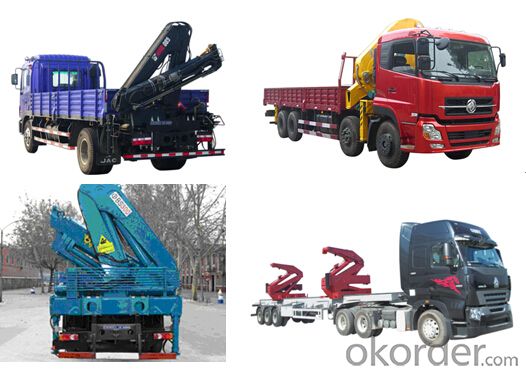 Truck-mounted Crane for construction and buliding