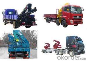 Truck-mounted Crane for construction and buliding
