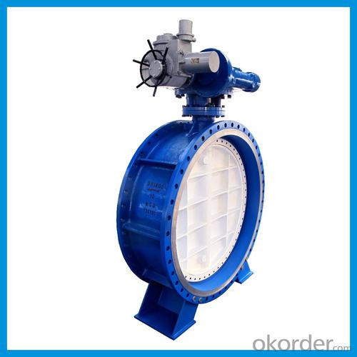 Butterfly Valve With Electric  For Water DN1800 System 1