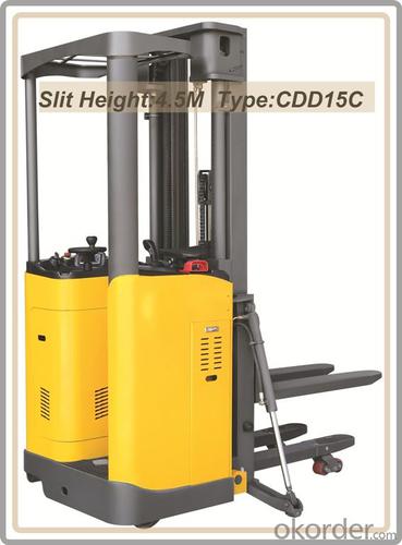 ELECTRIC FORK REACH TRUCK/Slit Height for Forklift or Fork Reach Truck: 4.5M,5M,5.6M System 1