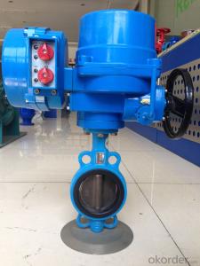 Electric Wafer Butterfly Valve DN25-DN300