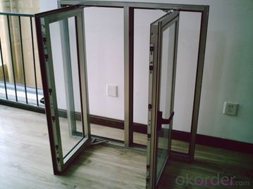 Aluminum Window  with Beautiful Style Double Glass and Triple Pane Factory