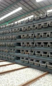 U Steel Sheet Pile/ 400*170*15.5mm/ Export Steel Sheet Pile with High Quality