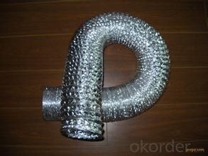 Flexible Aluminum ventilation hose aluminum foil air duct expandable aluminium ducting of CNBM