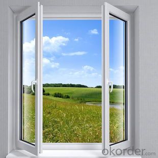 Aluminum Window  with Double Glass Triple Pane and Beautiful Style System 1