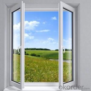 Aluminum Window  with Double Glass Triple Pane and Beautiful Style