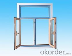 Italy System Aluminum Casement Window /Energy Saving Window in High Quality