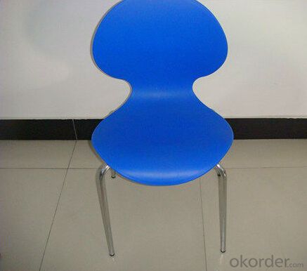 Plastic Chair for Outdoor Cafe Shop and Fast Food Snack Bar Use