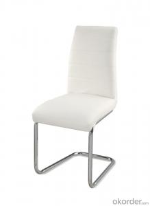 Dinning Chair with Leather Seat for Indoor Use