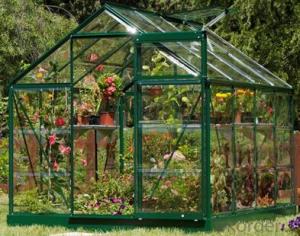 Commercial polycarbonate greenhouse for flower