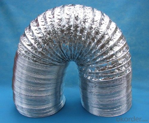 Flexible Aluminum ventilation hose aluminum foil air duct expandable aluminium ducting of CNBM System 1