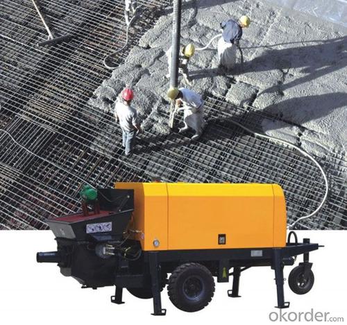 construction small Electric Concrete Pump for sale System 1