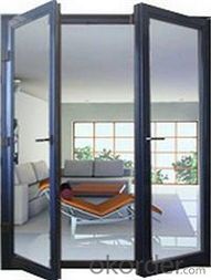 Aluminum Doors with New style and Double glaze Manufacturer System 1