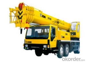 TRUCK CRANE QY60K, the new hydraulic motor with big torque starting point