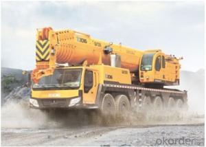 QAY260 all terrain crane,adopts 6-axle all terrain chassis, 12x12 full-axle steering mode System 1